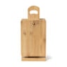 Ontbijtplankjes op standaard - 34x15x6.5 cm - 6 stuks 