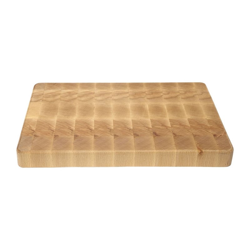 Snijplank kopsgezaagd hout - 25x35 cm