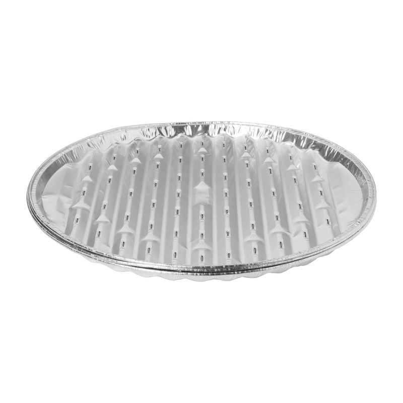 Grillschalen zilver - set van 4
