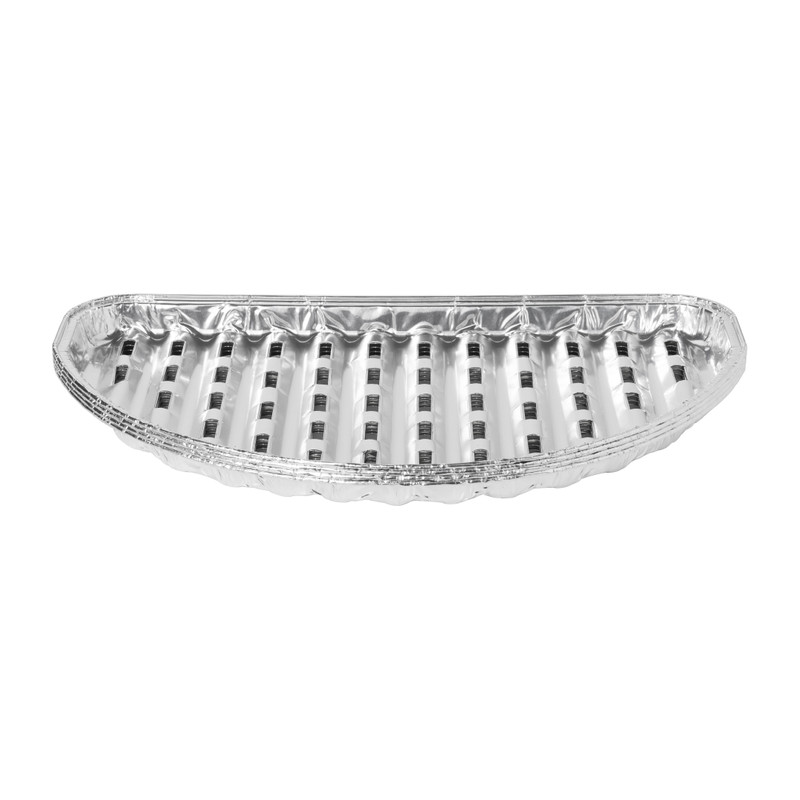 Grillschalen zilver - set van 4
