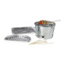 Grillschalen zilver - set van 4