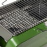 BBQ koffer inklapbaar - groen - 36.5x23 cm