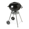 BBQ op wielen - zwart - 47,5x21x47,5 cm