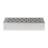 BBQ rookbox - RVS - 24x10x4,5 cm 