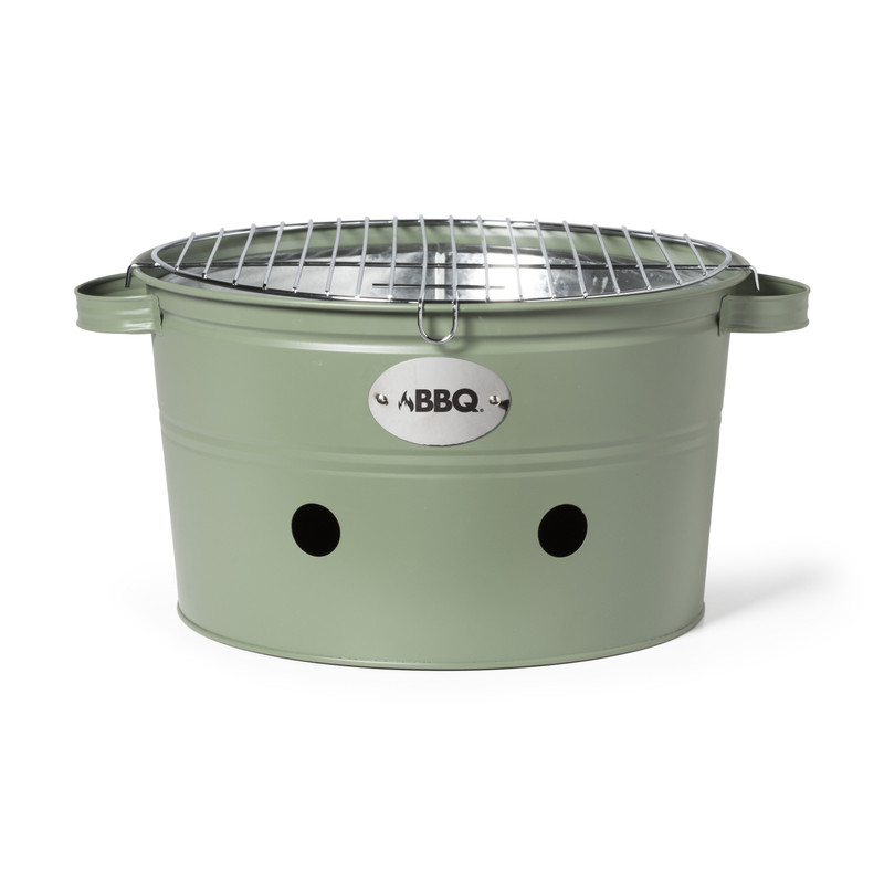 BBQ teil - groen - 33x33x28.5 cm