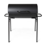 BBQ cilinder - zwart - 33x63x89 cm