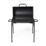 BBQ cilinder - zwart - 33x63x89 cm