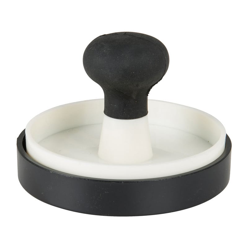 Hamburger maker - zwart - 11.5 cm diameter