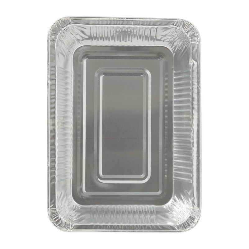 Bereidingsbak aluminium - 22x15.5x4.5 cm - set van 5