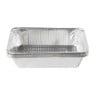 Bereidingsbak aluminium - 22x15.5x4.5 cm - set van 5