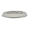 Serveerschalen zilver - set van 2 - 43x29x3 cm