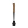 BBQ kwast - RVS, hout en siliconen - 31.5 cm