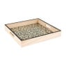 Dienblad met dierenprint - 35x35 cm