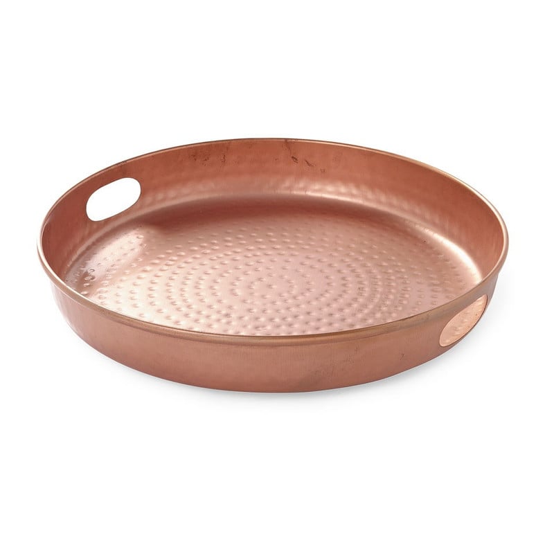 Dienblad koper - 45 cm 