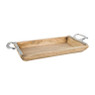 Dienblad hout - 50x26x7 cm - bruin