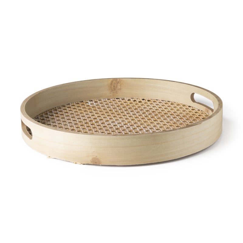 Dienblad webbing rond - Ø36x4,5 cm