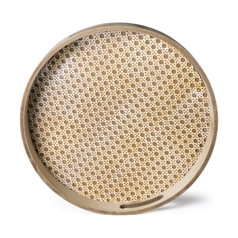 Dienblad webbing rond - Ø36x4,5 cm