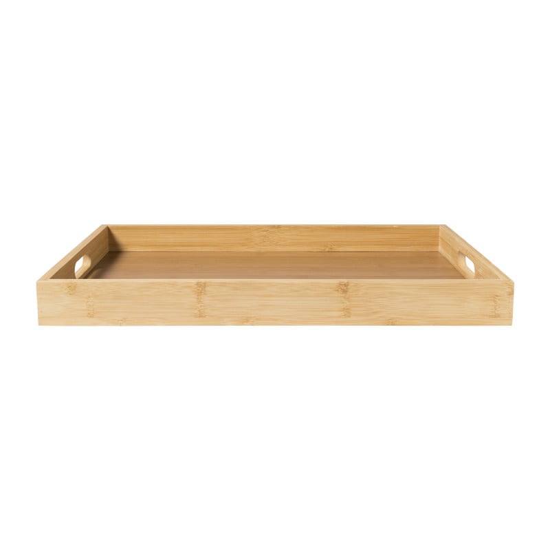 Dienblad rechthoek - bamboe - 31x45x4 cm