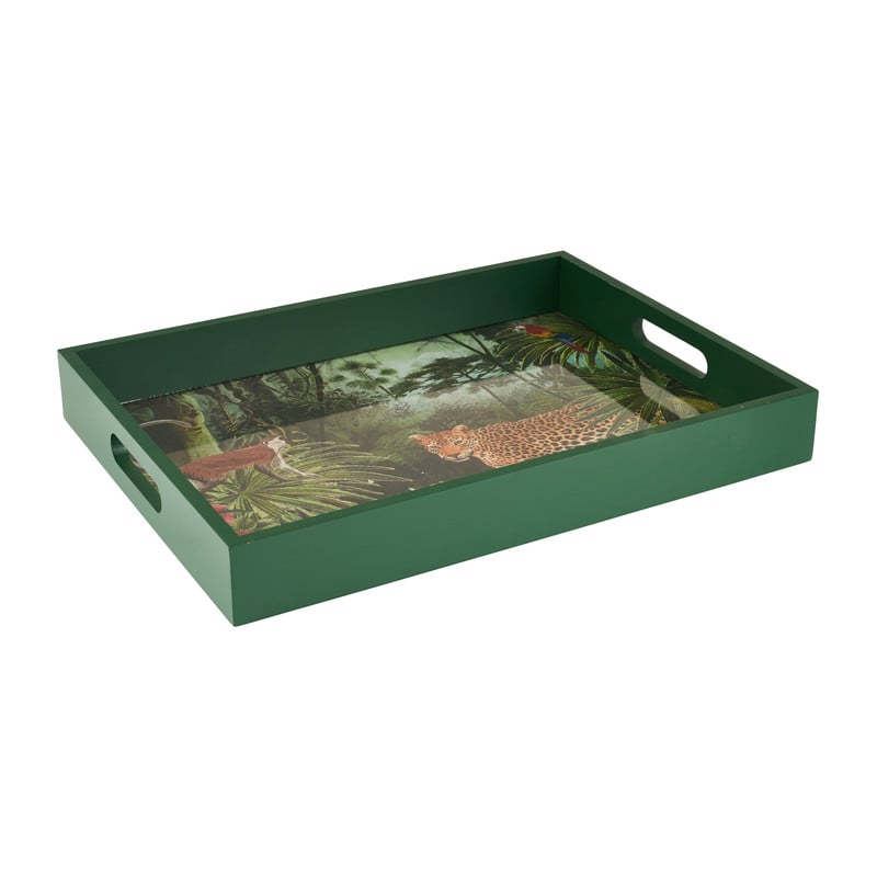 Tray jungle - 40x35x5 cm