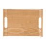 Dienblad naturel - 36x26 cm - essenhout