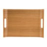 Dienblad naturel - essenhout - 44x31 cm