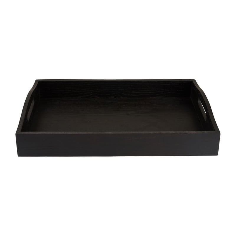 Dienblad - zwart - 42x28x6,5 cm