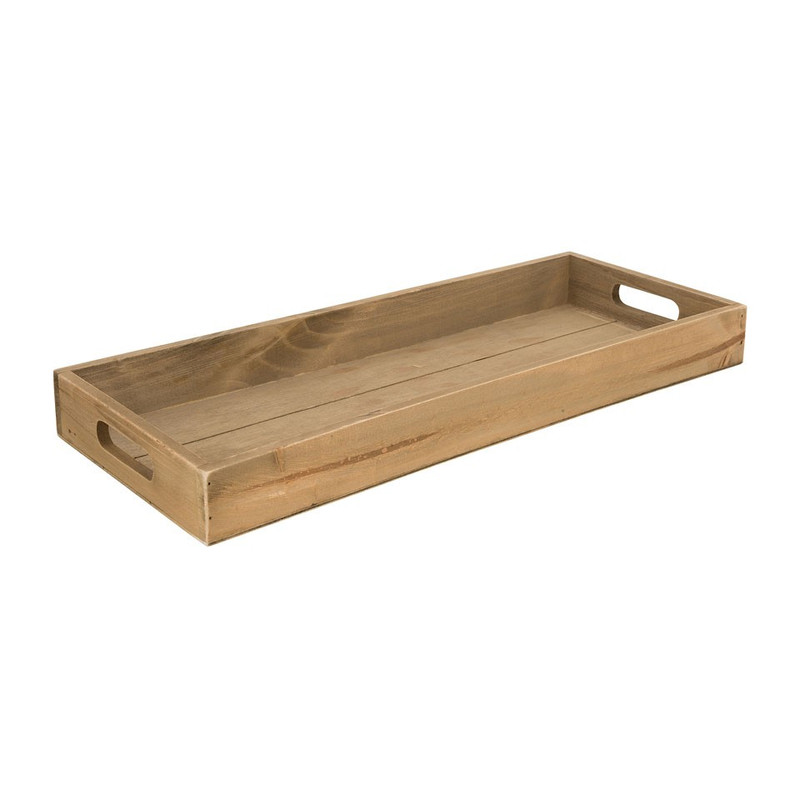 Dienblad rechthoek - 20x50x5 cm