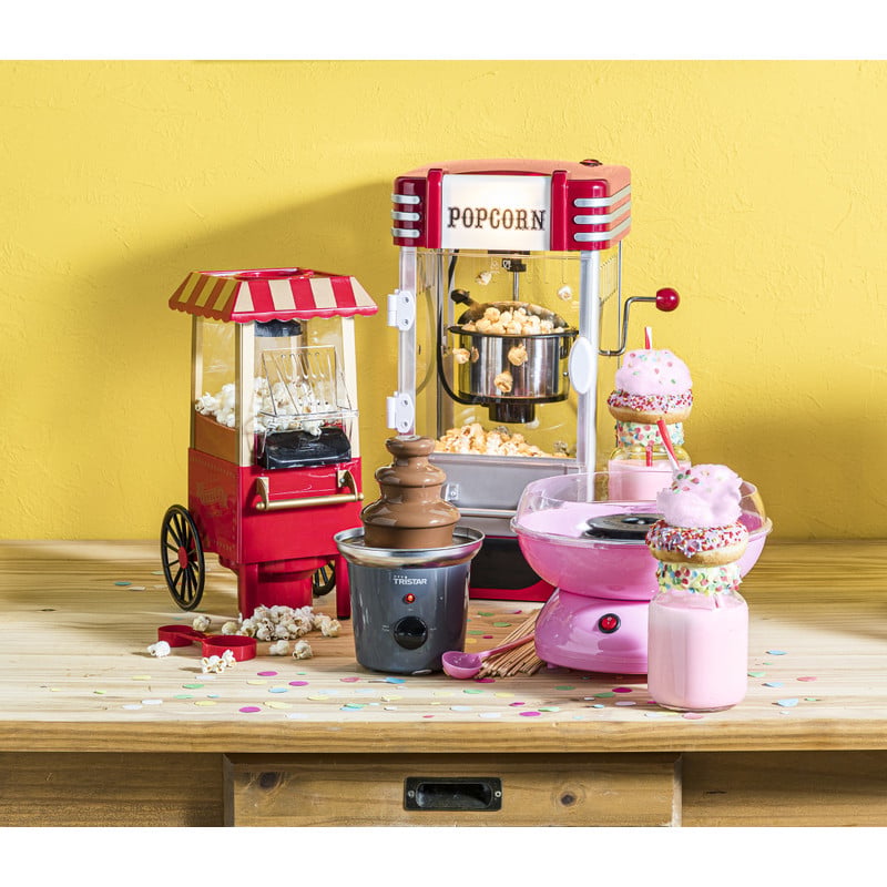 Suikerspinmachine - roze - 500 watt