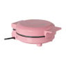 Wafelijzer hart - roze - ø19 cm