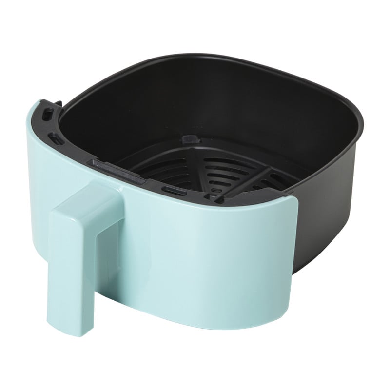 Mini airfryer - blauw - 1.8 liter - 1400 watt