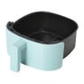 Mini airfryer - blauw - 1.8 liter - 1400 watt