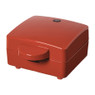 Mini tosti ijzer - rood - 520 watt