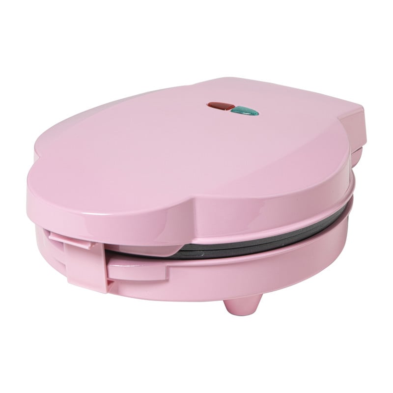 Wafelmaker - roze - 1000 watt