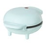 Mini wafelmaker - blauw - 350 watt
