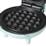 Mini wafelmaker - blauw - 350 watt