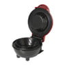 Wafelbakjesmaker - rood - 350 watt