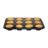 Cupcakevorm met deksel - 12 cups
