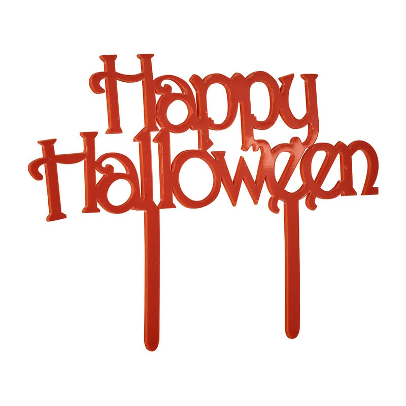 Cake topper - Happy Halloween 