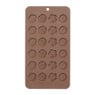 Chocolade mal - siliconen - bruin