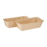 Kartonnen bakvorm - 2 stuks - 23,3x10,7x6,5 cm