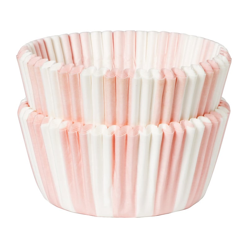 Cakevormpjes - roze - 60 stuks