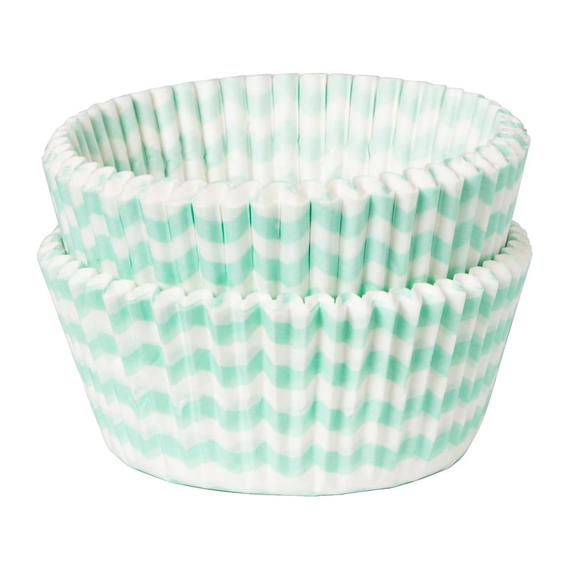 Cakevormpjes - mint - 60 stuks