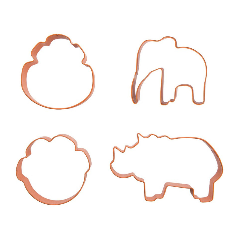 Uitsteekvormpjes - Afrika