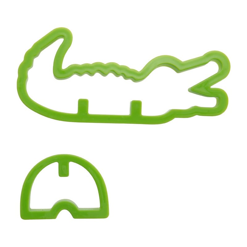 Uitsteekvorm 3D - krokodil