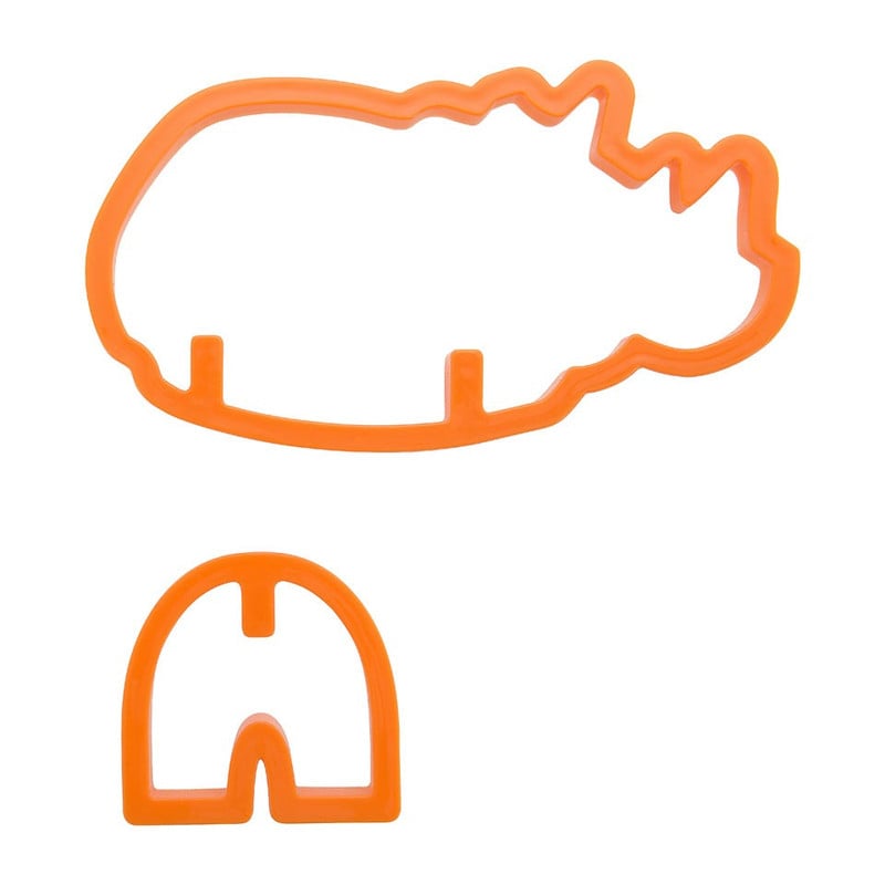 Uitsteekvorm 3D - neushoorn