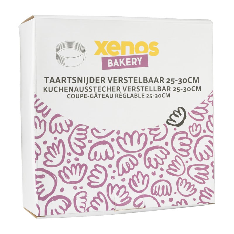 Taartsnijder verstelbaar - 25 tot 30 cm 