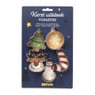 Kerst uitsteekvormpjes - set van 5