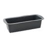 Cakevorm siliconen - grijs - 27x14x6.5 cm