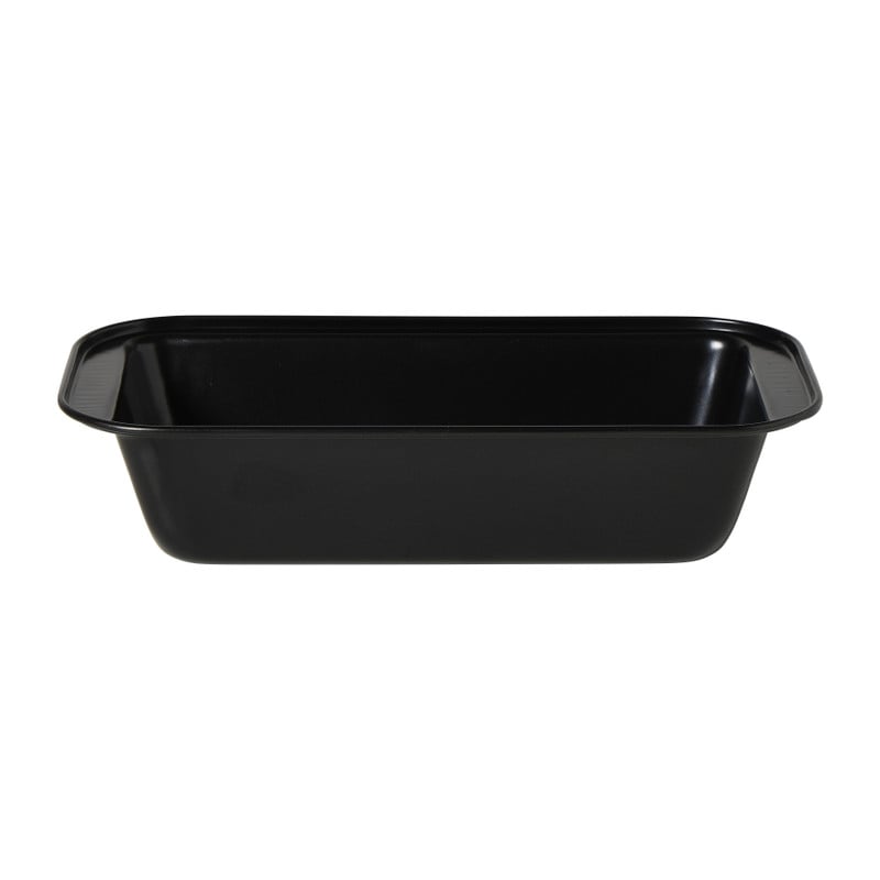 Brood bakvorm - zwart - 6x26x13 cm