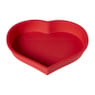 Bakvorm hart - rood - 25x23x4 cm